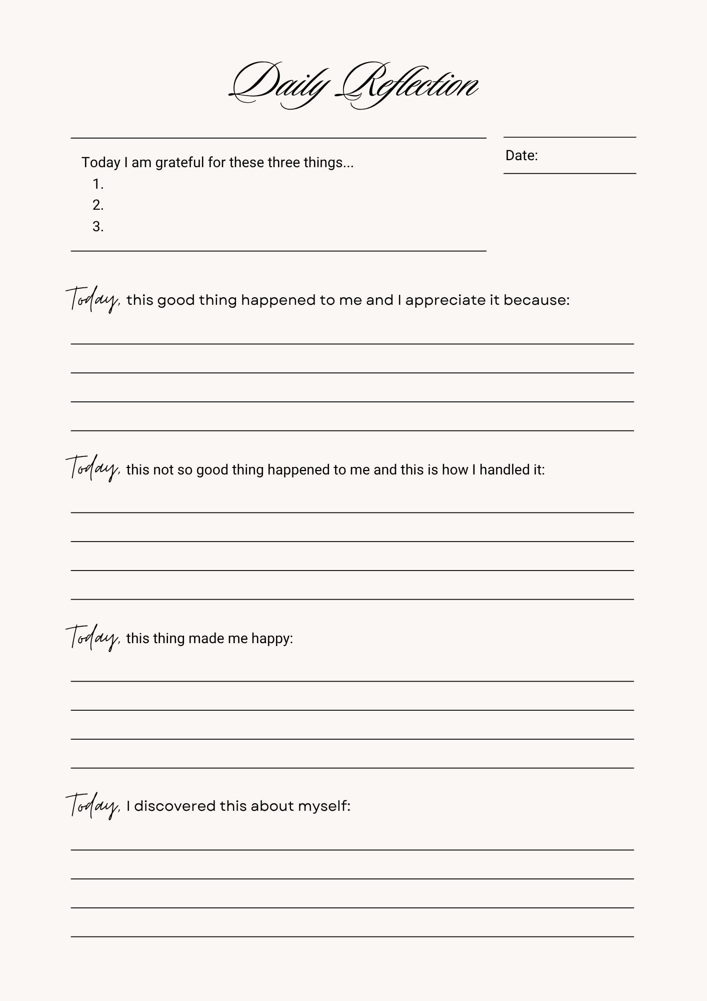 Digital Prayer Journal