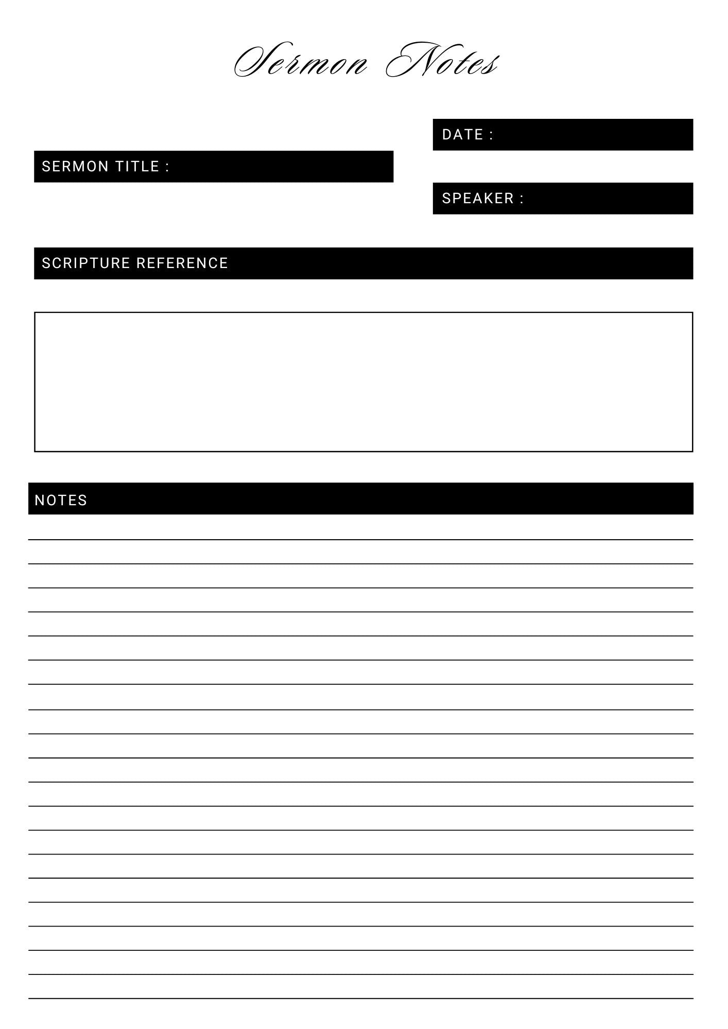 Digital Prayer Journal