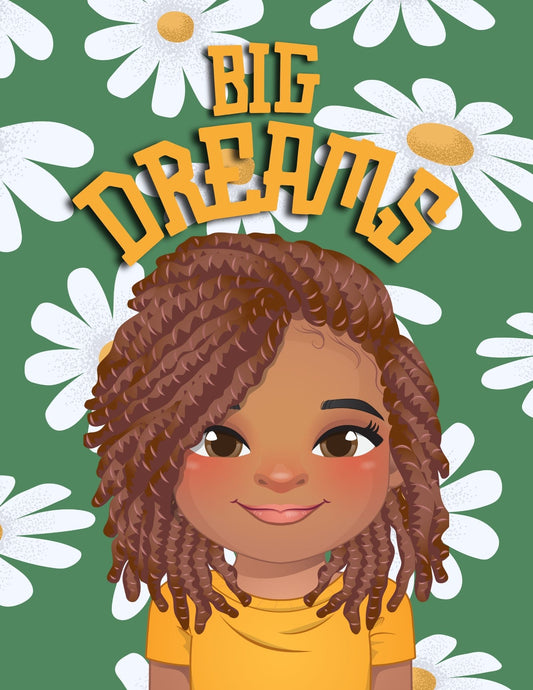 Girl's Daisy Big Dreams Digital Notebook