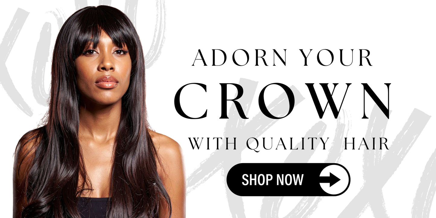 Hair Extension Website Banners