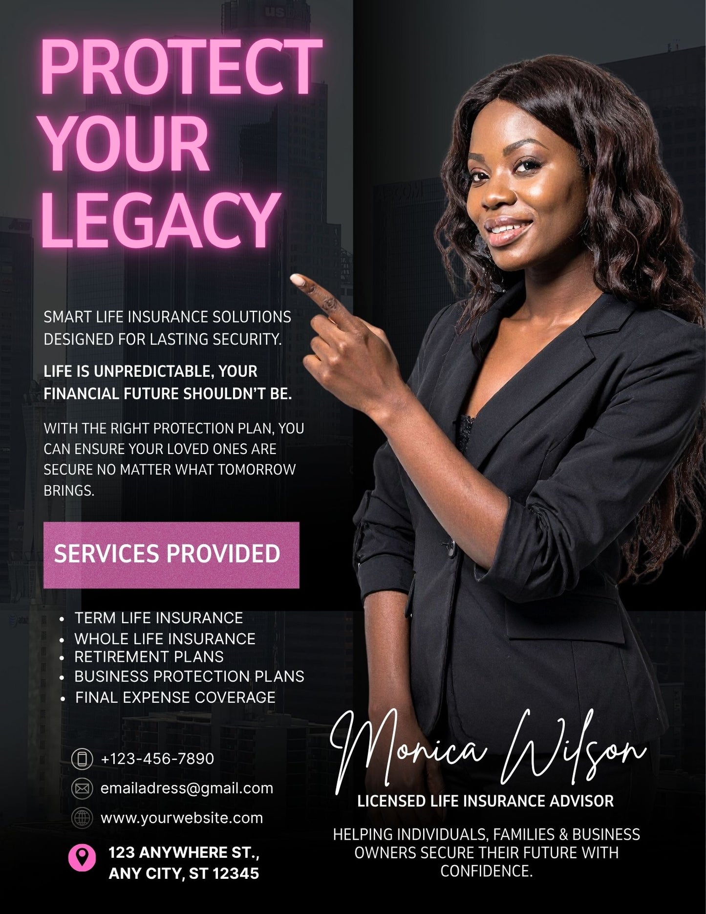 Life Insurance Agent Flyer Bundle