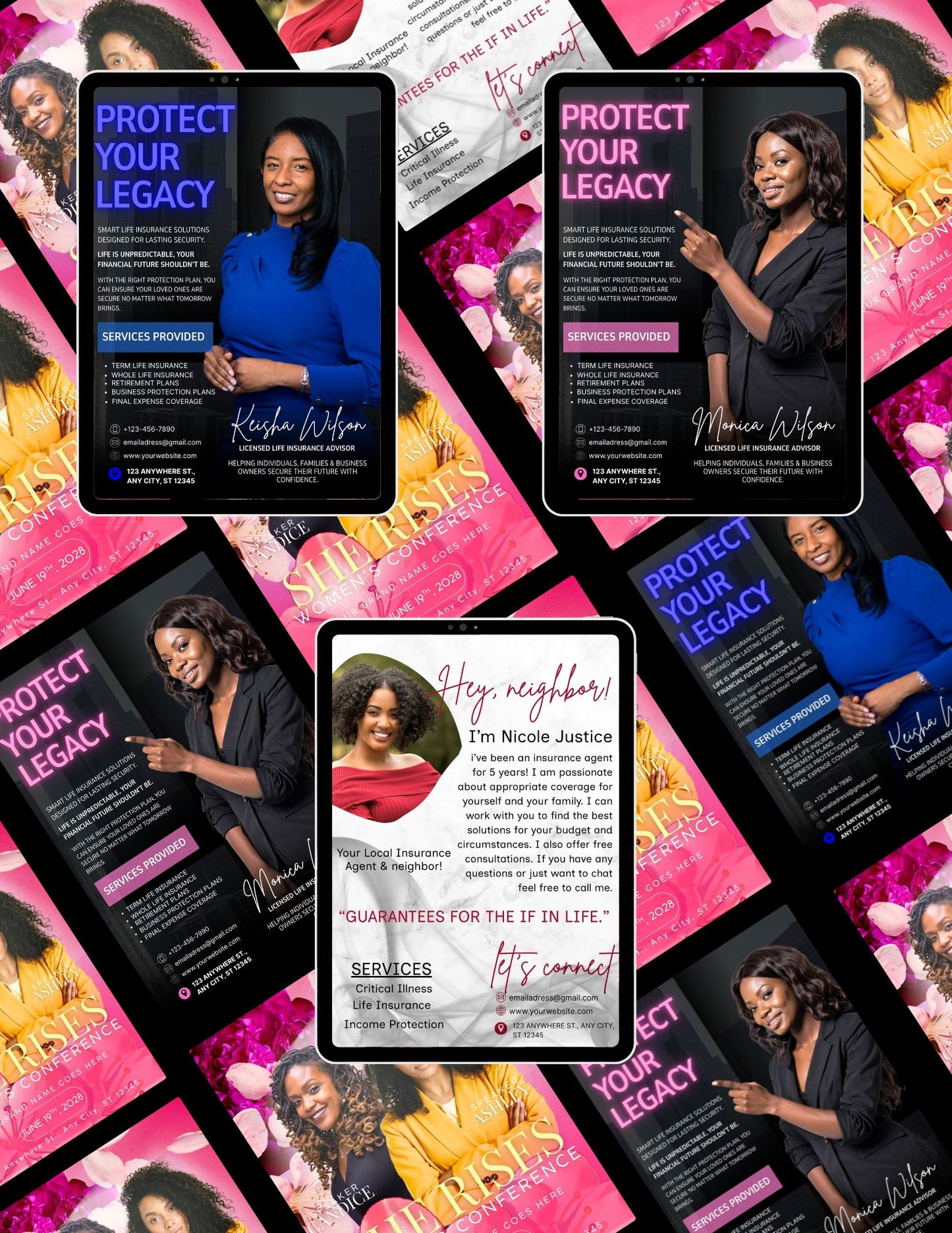 Life Insurance Agent Flyer Bundle