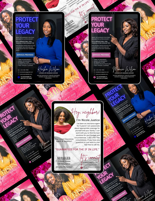 Life Insurance Agent Flyer Bundle