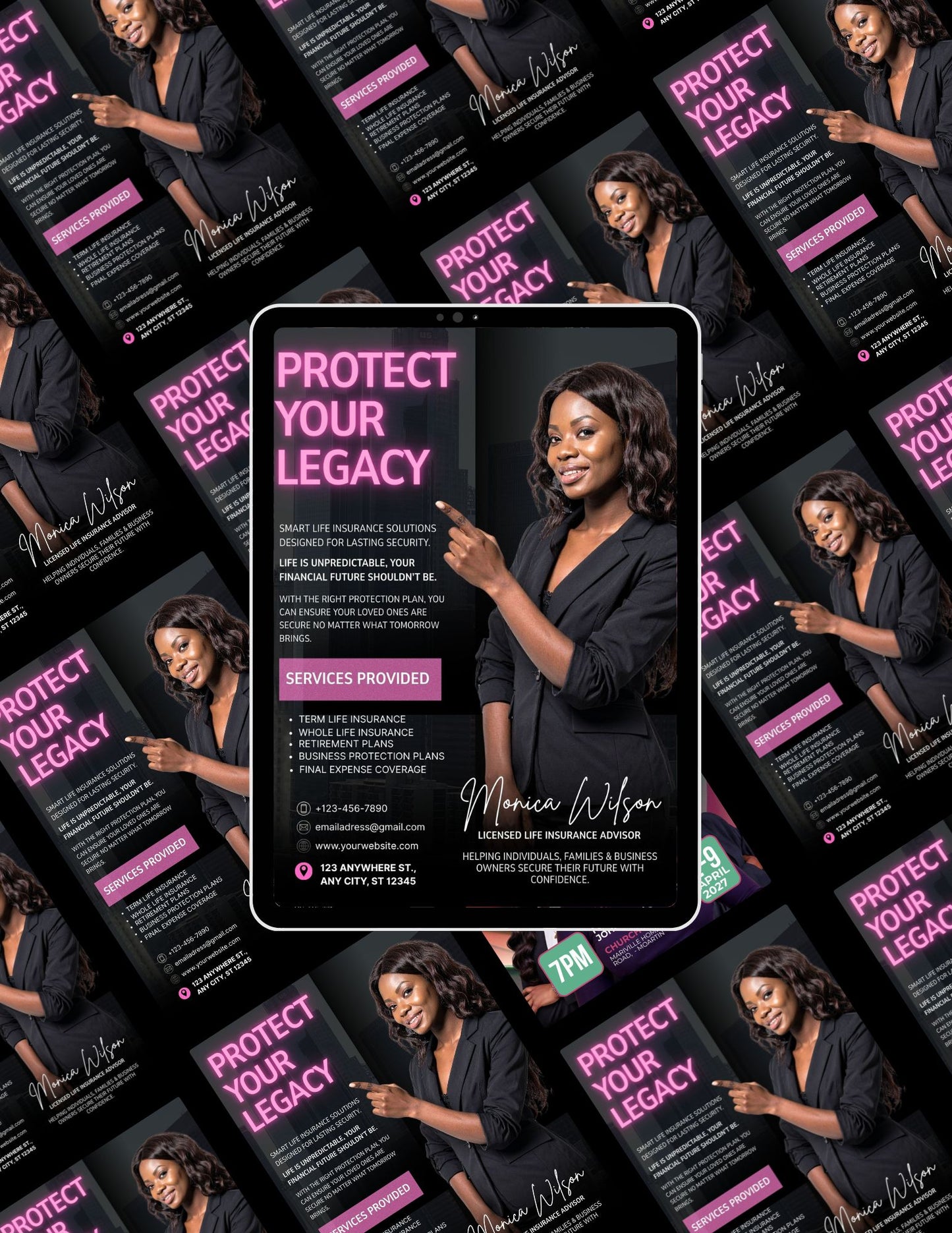Life Insurance Agent Flyer Bundle