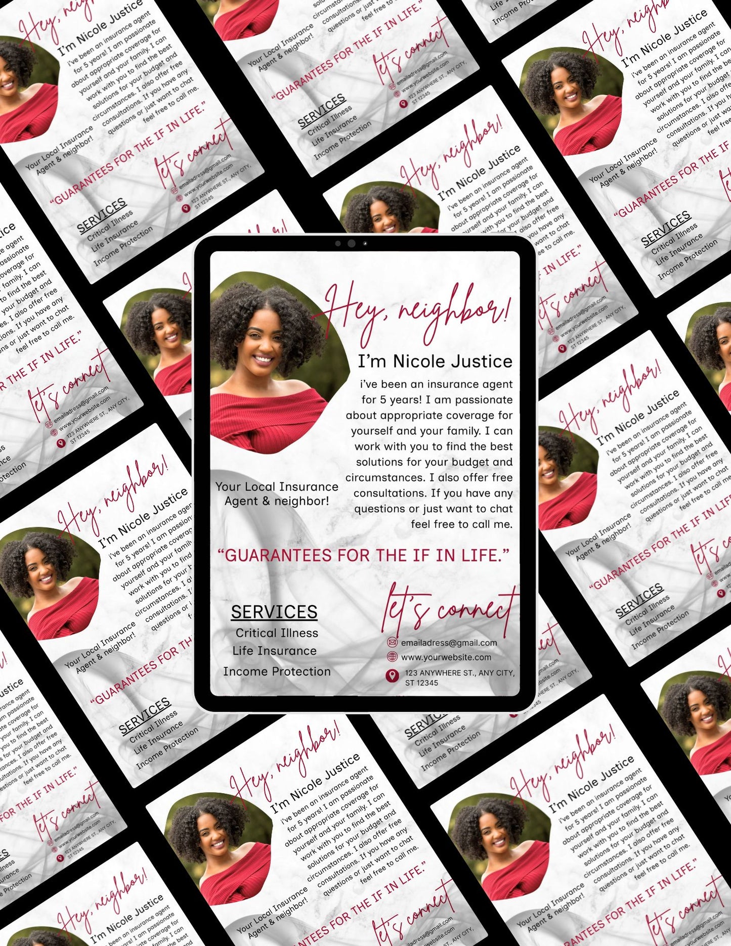 Life Insurance Neighbor Flyer