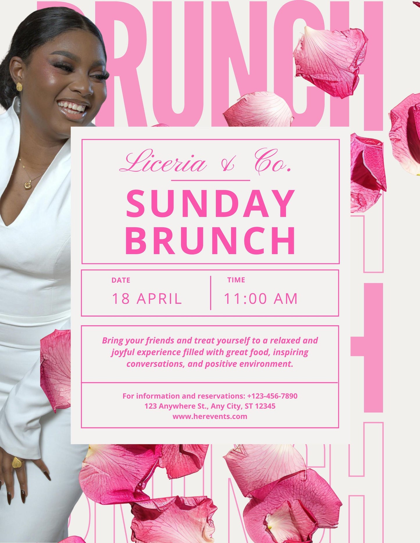 Women's Brunch Flyer