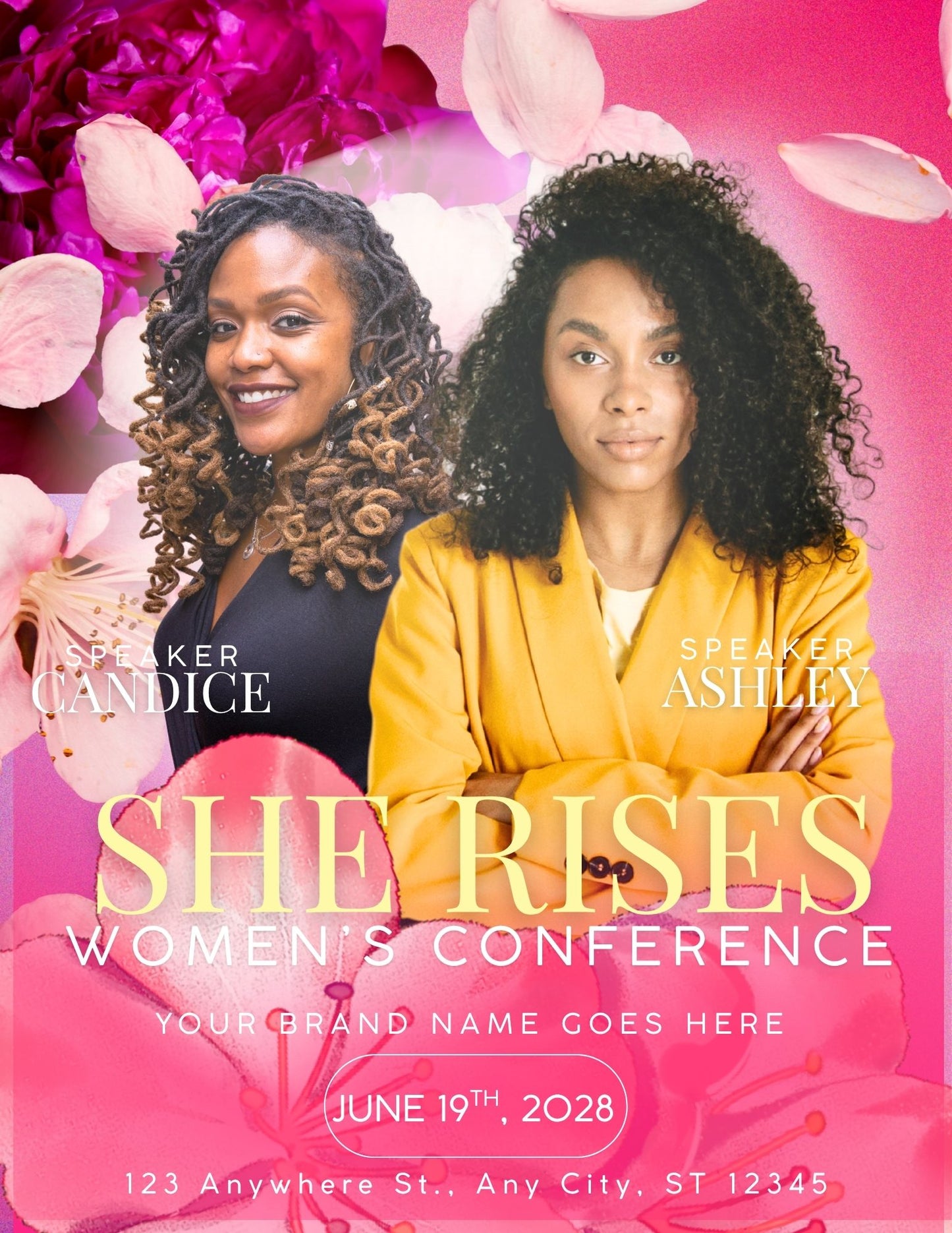 Women's Event Flyer Bundle